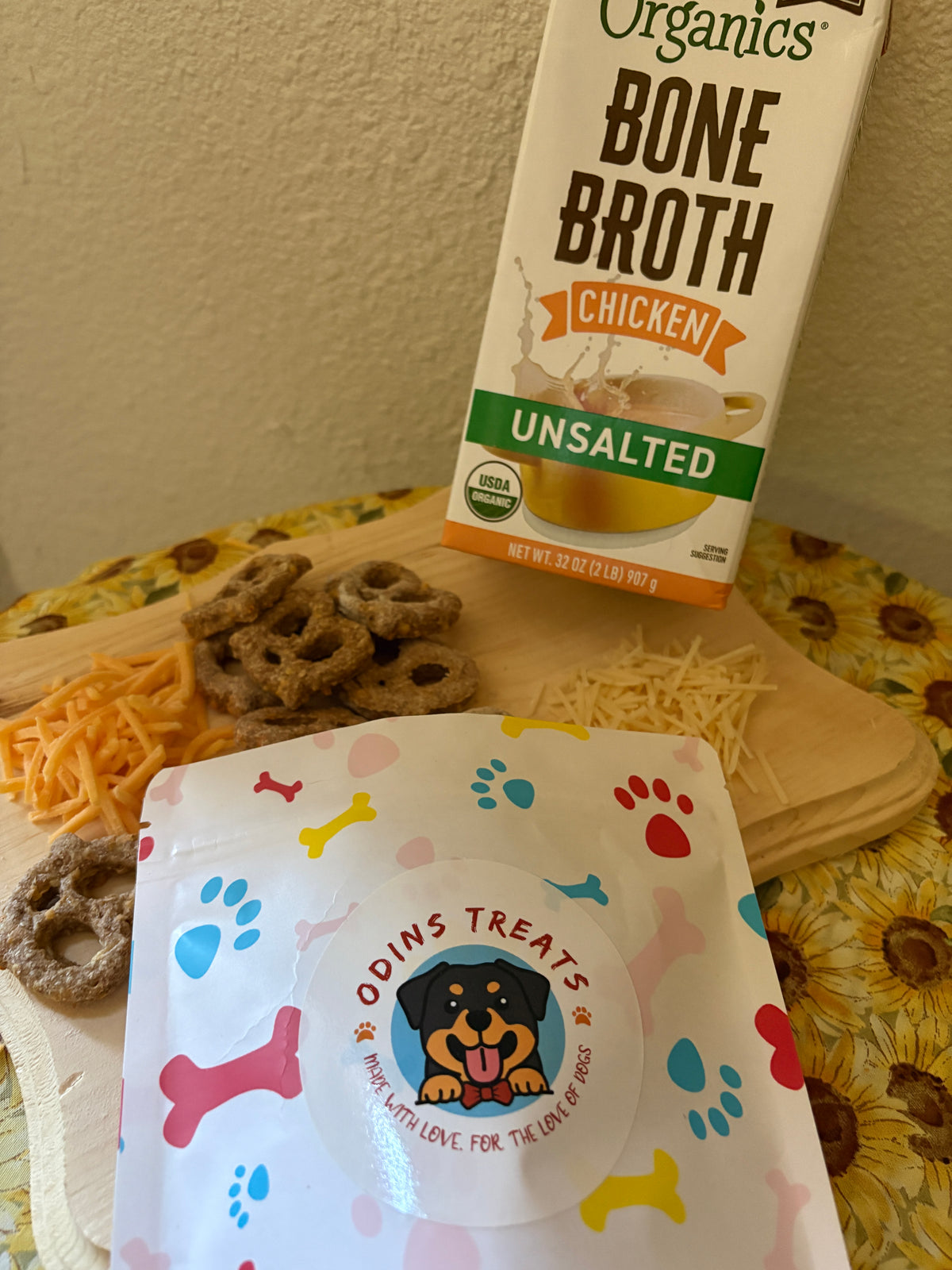 Cheesy Pretzel Dog Treats