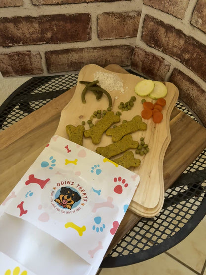 Veggie Dog Treat Cookies
