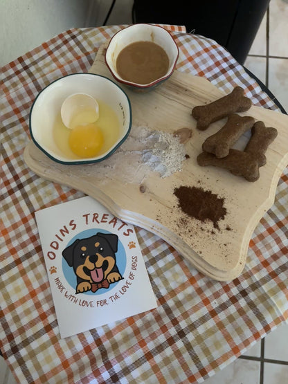 Natural Peanut Butter Dog Treat Cookies